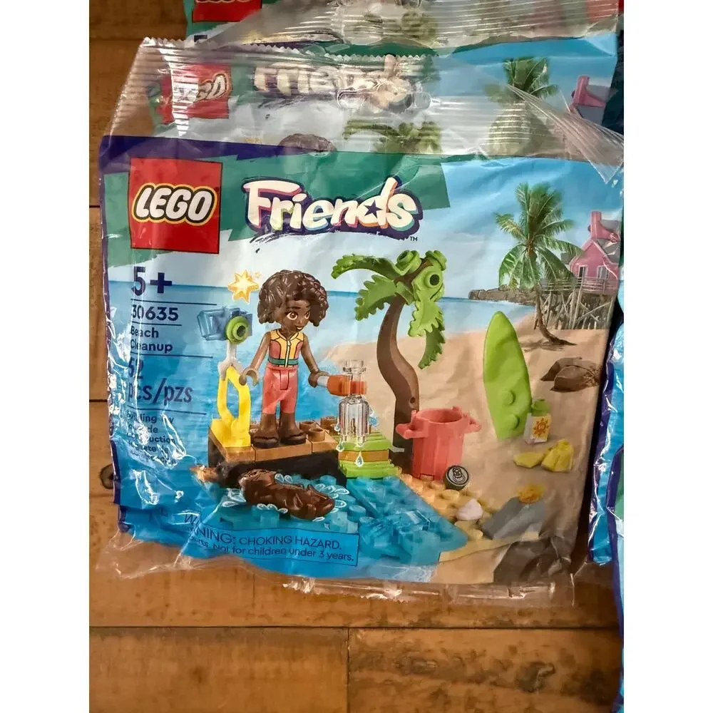 Lego beach cleanup